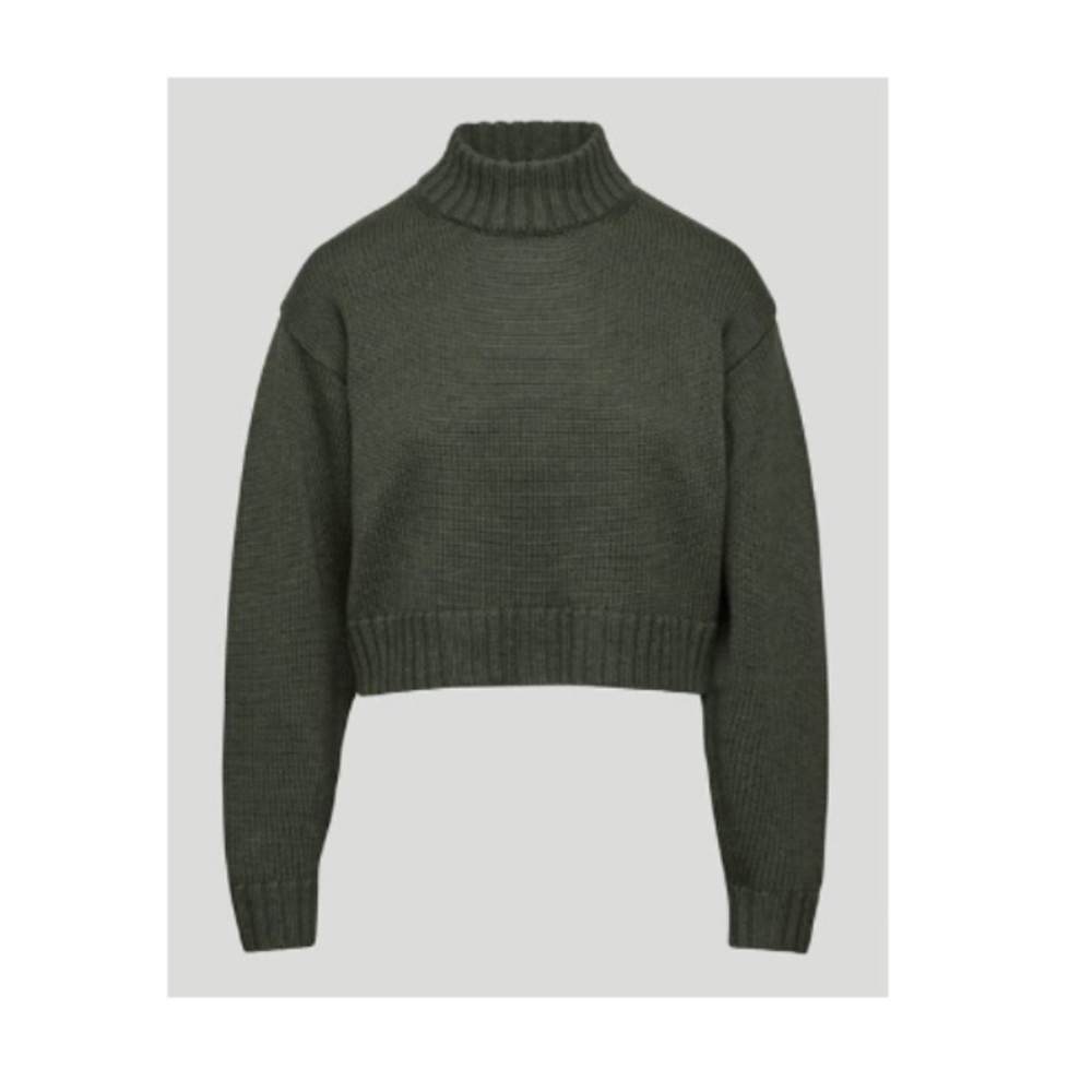 HARPER SWEATER ARITZIA OLIVE GREEN SIZE SMALL